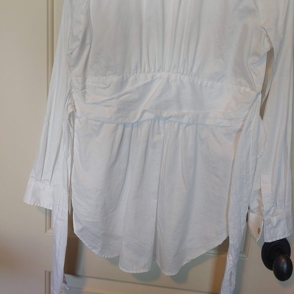 Maeve White Tie-Waist Tunic - Picture 7 of 8
